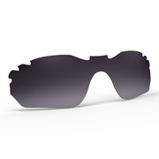 Oakley Radar Edge OO9184 (Vented) Replacement Lenses by FXL - Black Gradient