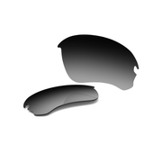 Oakley Flak Draft OO9364 Replacement Lenses by FXL - Black Gradient