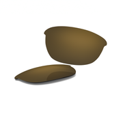 Oakley Half Jacket 2.0 OO9144 Replacement Lenses by FXL - Bronze Gold-Mirrored