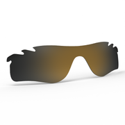Oakley Radarlock Path OO9181 (Vented) Replacement Lenses by FXL - Bronze Gold-Mirrored