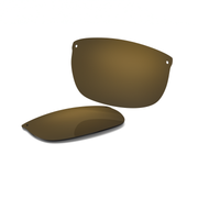 Oakley Carbon Blade OO9174 Replacement Lenses by FXL - Bronze Gold-Mirrored