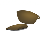 Oakley Fast Jacket XL OO9156 Replacement Lenses by FXL - Bronze Gold-Mirrored