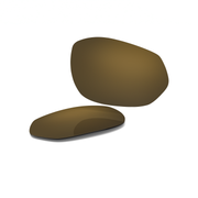Oakley Wire Tap 2.0 OO4145 Replacement Lenses by FXL - Bronze Gold-Mirrored