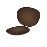 Oakley Pitchman R OO9439 Replacement Lenses by FXL - Brown