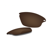 Oakley Fast Jacket XL OO9156 Replacement Lenses by FXL - Brown