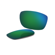 Oakley Bottle Rocket 4.0 Replacement Lenses by FXL - Green-Mirrored