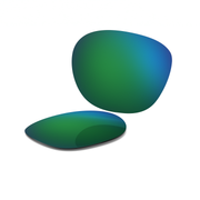 Oakley Pampered OO9160 Replacement Lenses by FXL - Green-Mirrored