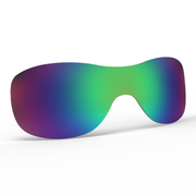 Oakley Riddle Replacement Lenses by FXL - Green-Mirrored