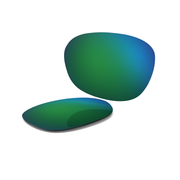 Oakley Break Point OO9168 Replacement Lenses by FXL - Green-Mirrored