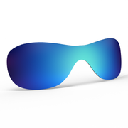 Oakley Breathless Replacement Lenses by FXL - Ice Blue-Mirrored
