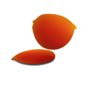 Oakley Trailing Point OO9447 Replacement Lenses by FXL - Red-Mirrored